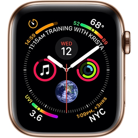 Apple Series on sale 4 Gold Smart Watch